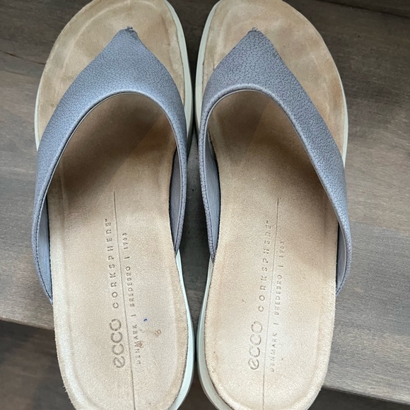 Ecco woman’s size eu40 leather sandals - Picture 3 of 5